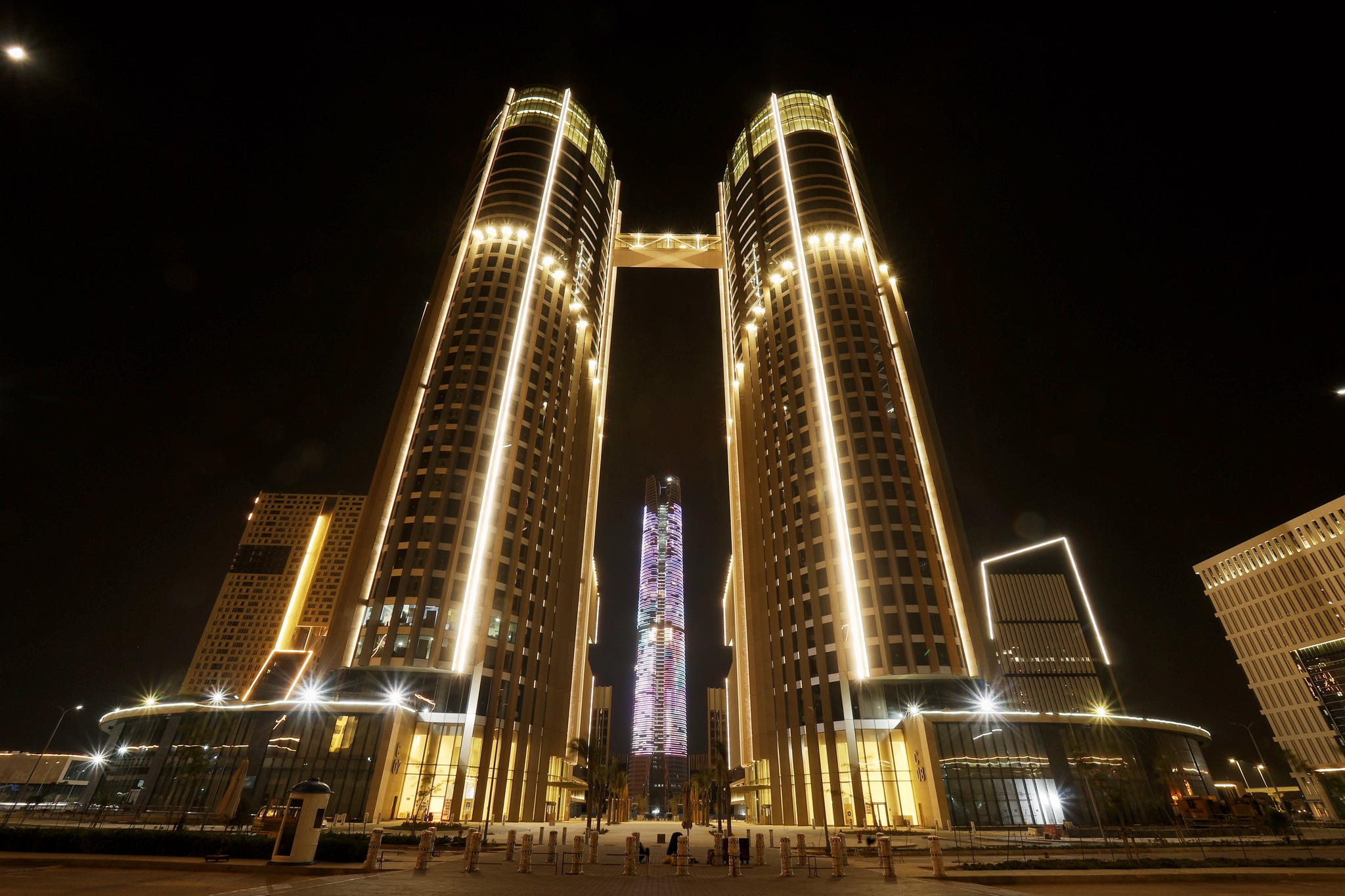 Facades of C07 & C08 Towers